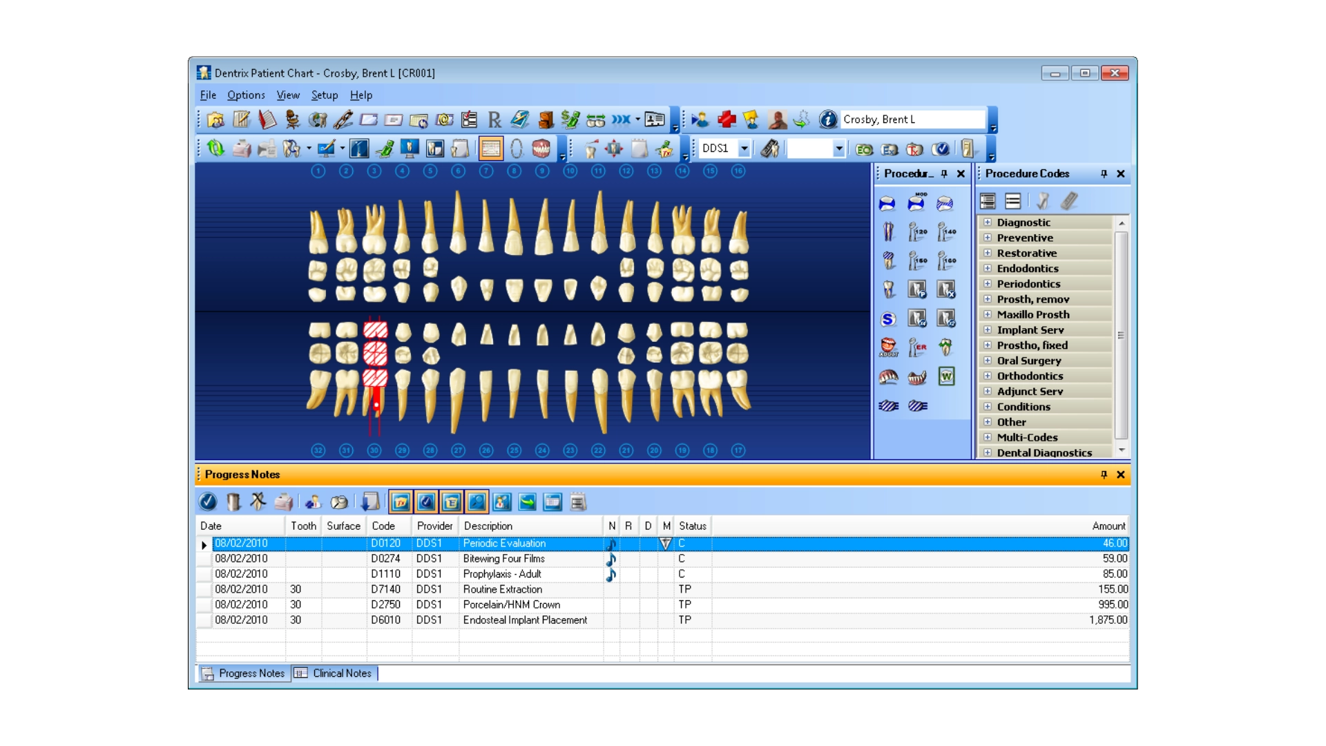 dentrix-software-patient-data