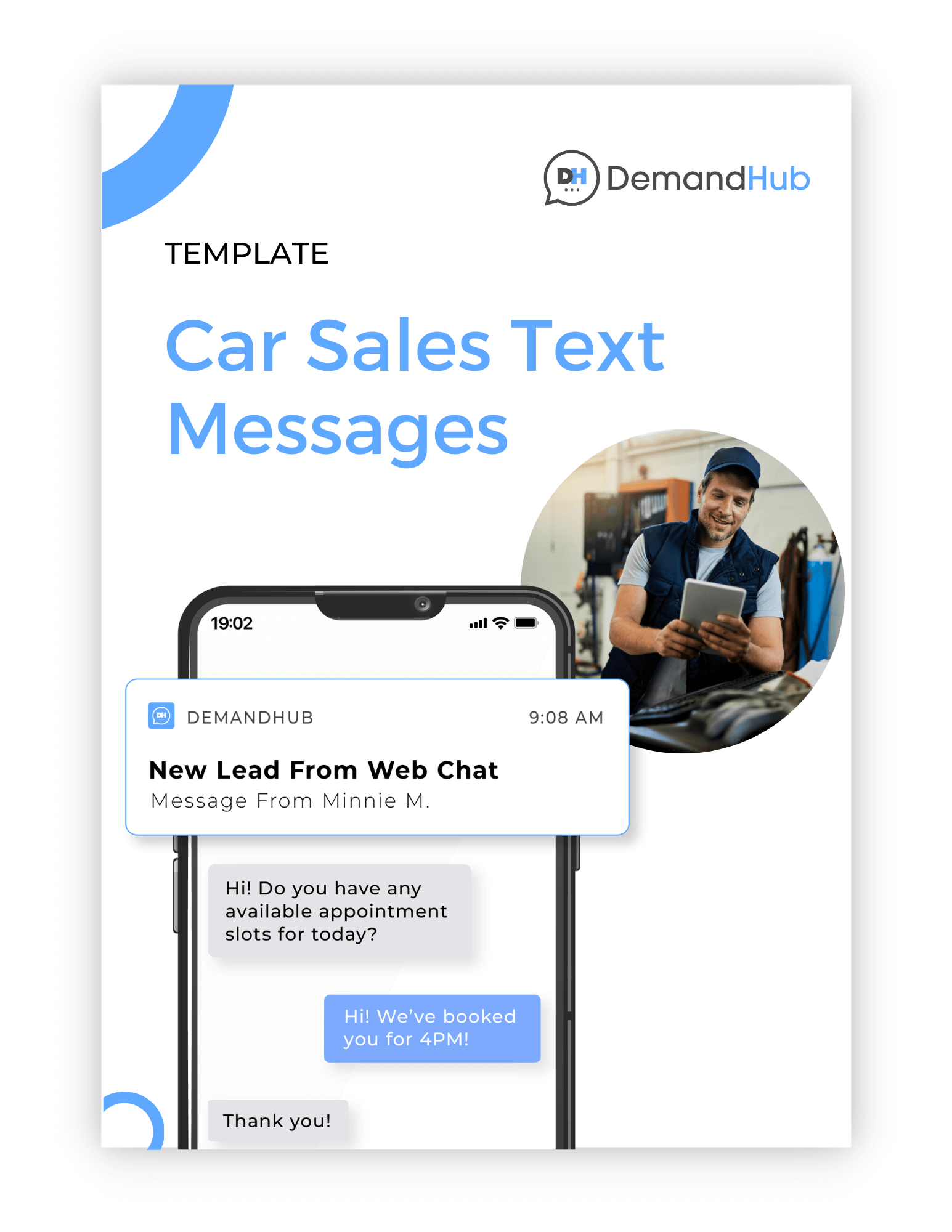 Car Sales Text Message Templates